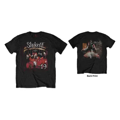 SLIPKNOT - DEBUT ALBUM 19 YEARS - T-Shirt Black (Back Print) - L