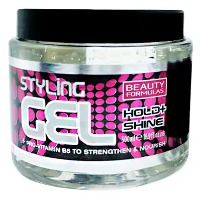 Beauty Formulas Hold & Shine Styling Gel - 500 ml
