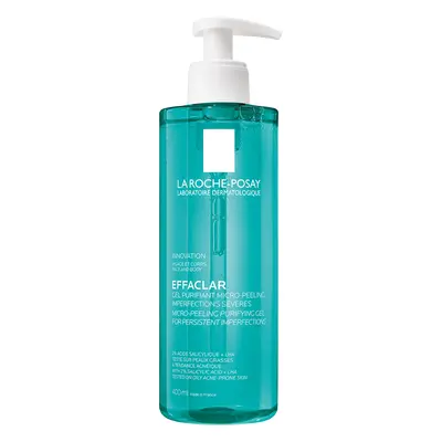 La Roche-Posay Effaclar cleansing gel scrub for oily and problem skin 400 ml