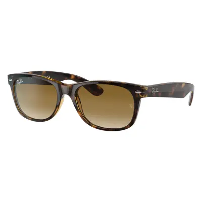 Ray - Ban RB2132 NEW WAYFARER 710/51 Unisex Sunglasses Injected Turtle  Squared Normal Shaded