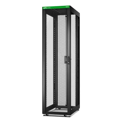 APC Easy Rack. 48U. Black. With Roof. Castors. Feet. 4 Brackets. and B