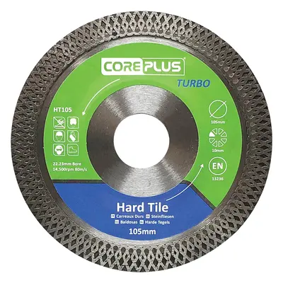 Coreplus Hard Tile Cutting Turbo Diamond Blade