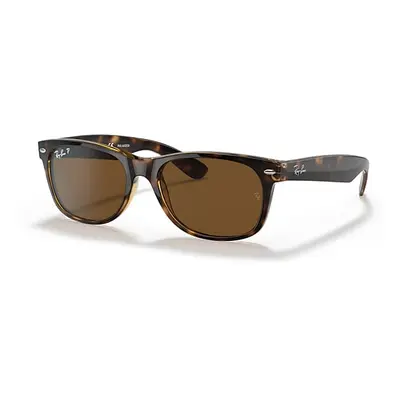 Ray - Ban RB2132 NEW WAYFARER 902/57 Unisex Sunglasses Nylon Turtle  Squared Polarized