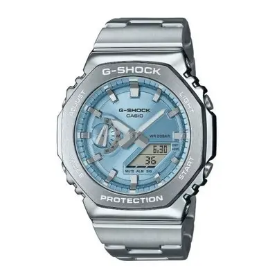Casio GM-2110D-2AER G-Shock Metal (44.4mm) Sky Blue Dial / Watch
