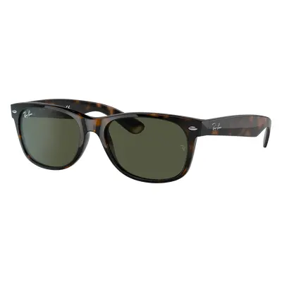 Ray - Ban RB2132 NEW WAYFARER 902L Unisex Sunglasses Injected Turtle G15 Squared Normal