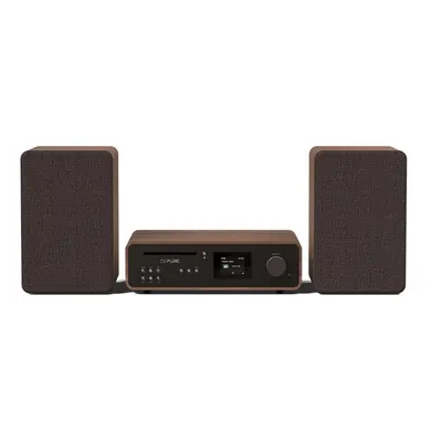 Pure Classic Stereo DAB DAB+ FM with Bluetooth CD Player and Internet Radio Music System Coffee Black