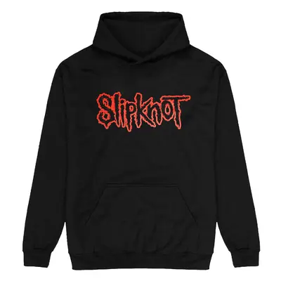 SLIPKNOT - LOGO - Pullover Hoodie Black (Back Print) - XL