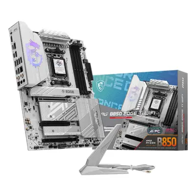 MSI MPG B850 EDGE TI WIFI AM5 ATX DDR5 Motherboard - Lightning Gen 5, Simplified GPU Install, High-Speed WiFi