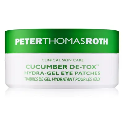 Peter Thomas Roth Cucumber De-Tox Hydra-Gel Eye Patches hydrating gel mask for the eye area 60 pc