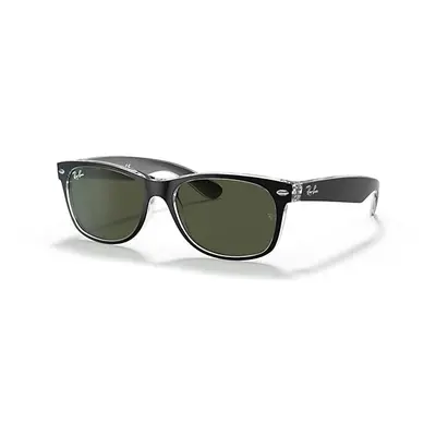Ray - Ban RB2132 NEW WAYFARER 6052 Unisex Sunglasses Injected Black G15 Squared Normal