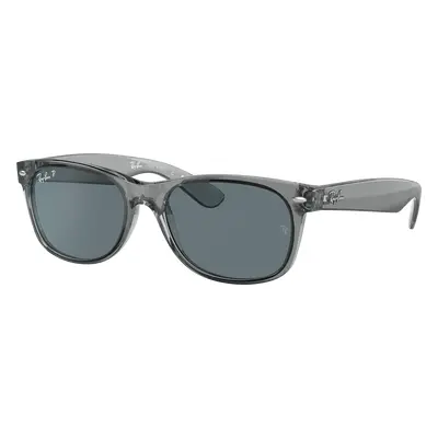 Ray - Ban RB2132 NEW WAYFARER 64503R Unisex Sunglasses Nylon Grey Blue Squared Polarized