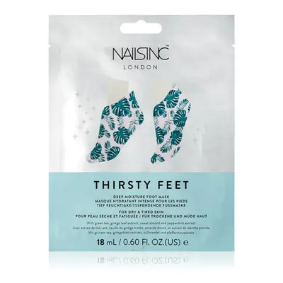 Nails Inc. Thirsty Feet hydrating mask for legs 18 ml