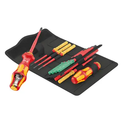 Wera Kraftform Kompakt Turbo 16 Piece VDE Insulated Screwdriver Set