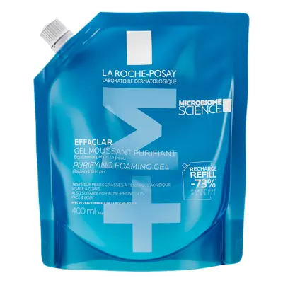 La Roche-Posay Effaclar deep cleansing gel for oily sensitive skin refill 400 ml