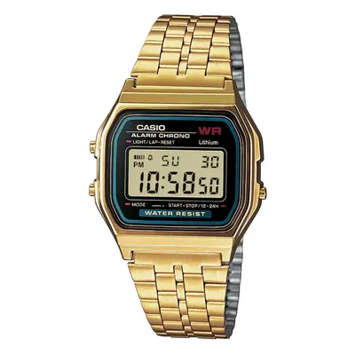 Casio A159WGEA-1EF Vintage Alarm Chrono (35mm) Black Digital Watch