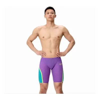Speedo Mens Fastskin LZR Pure Intent 2.0 Jammer - Grape/Blue/Yellow Purple | Size: Adult 24