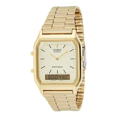 Casio AQ-230GA-9DMQYES Vintage Cream Hybrid Dial / Gold-Tone Watch