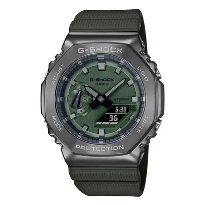 Casio GM-2100B-3AER G-Shock Green Dial Green Resin Strap Watch