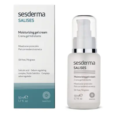 Sesderma Salises moisturising gel cream for oily acne-prone skin 50 ml