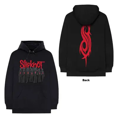 SLIPKNOT - CHOIR - Pullover Hoodie Black (Back Print) - XXL