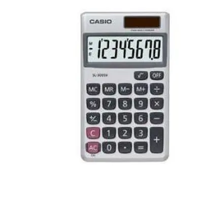 Casio SL-300SV calculator Pocket Basic Silver