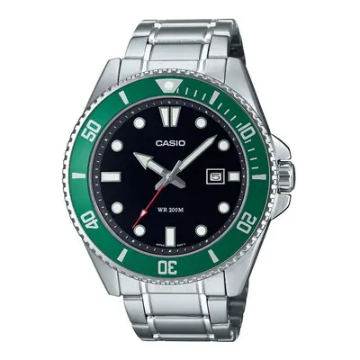 Casio MDV-107D-3AVEF Diver Watch Collection (46.3mm) Black