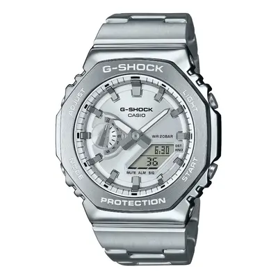 Casio GM-2110D-7AER G-Shock Metal (44.4mm) Silver Hybrid Watch