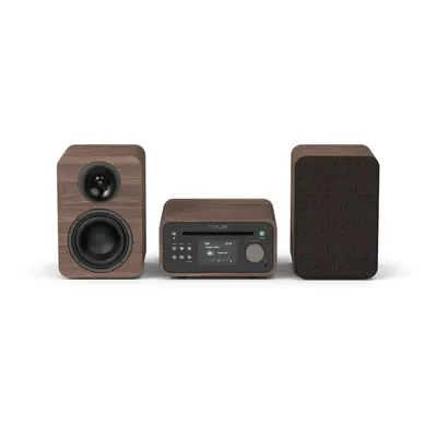 Pure Classic Stereo Mini DAB DAB+ FM Radio with Bluetooth CD Player Micro Stereo System Coffee B