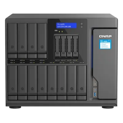 QNAP TS-1655 NAS Tower Intel Atom® C5125 8 GB DDR4 0 TB QNAP Turbo Sys