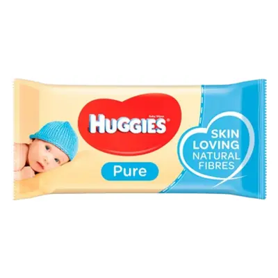 Huggies Wet Wipes Pure - 56 pcs