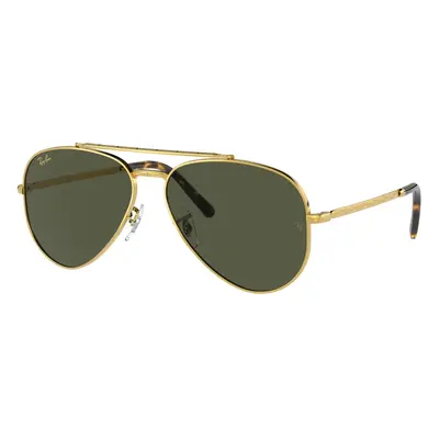 Ray - Ban RB3625 NEW AVIATOR 919631 Unisex Sunglasses Metal Gold Green Pilot Normal