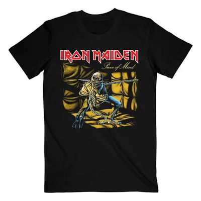 IRON MAIDEN - PIECE OF MIND - T-Shirt Black - S