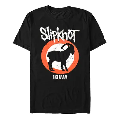 SLIPKNOT - IOWA GOAT - T-Shirt Black (Back Print) - S