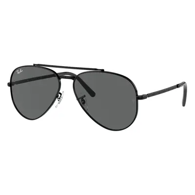Ray - Ban RB3625 NEW AVIATOR 002/B1 Unisex Sunglasses Metal Black Grey Pilot Normal