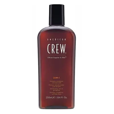 American Crew Hair & Body 3-IN-1 3-in-1 shampoo, conditioner and shower gel for men 250 ml