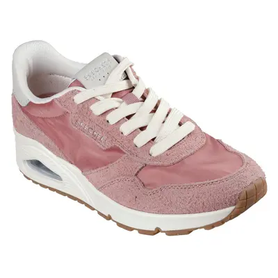 Skechers Uno Vintage Dayz Leather Women's Rose Trainers