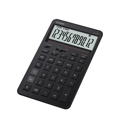 Casio MS-200DQ Mini Desk Calculator Black 35683J