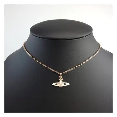 Vivienne Westwood - Neil Mini Bas Relief Pendant Gold/ Light Colorado