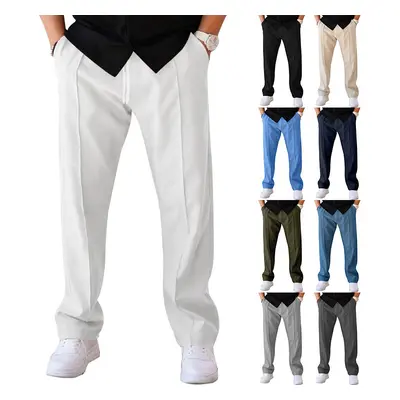 Same Style Straight Leg Pants For Both Male Female, Spring And Autumn Styles, Trendy Brands, Niche Design, Minimalist