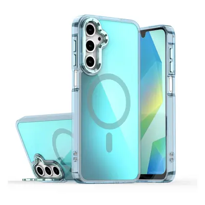 Powerful Magnetic Gradient Metal Lens Protection Anti Yellow Case For Samsung A16 Galaxy A55 A35 A25 A15 A05s Back Cover