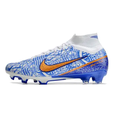 Nike Air Zoom Mercurial Superfly IX Elite FG – Lucent Pack Edition, Built-In Air Zoom Cushioning & Waterproof Knit Football Boot