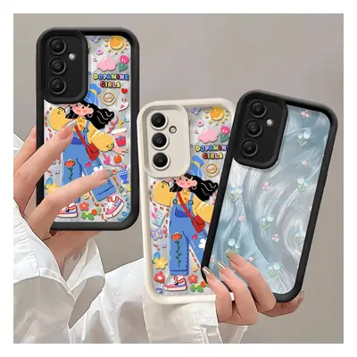 Cartoon Cute Characters Phone Case For Samsung Galaxy A54 A24 A53 A16 A52s A22 A52 A73 A51 A13 A35 A34 A55 ShockProof Cover