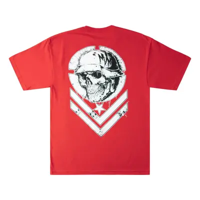 men's t-shirt METAL MULISHA - WICKED RED