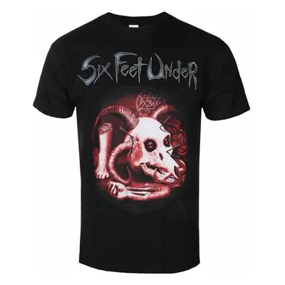 men's t-shirt SIX FEET UNDER - EURO TOUR - BLACK - PLASTIC HEAD