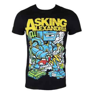 t-shirt metal men's Asking Alexandria - Killer Robot - ROCK OFF