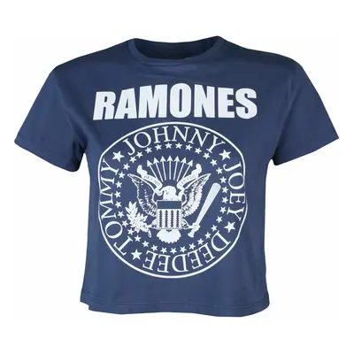 women's t-shirt (top) Ramones - Presidential Seal - DENIM - ROCK OFF