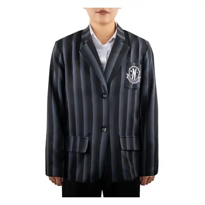 unisex blazer WEDNESDAY - NEVERMORE ACADEMY BLACK