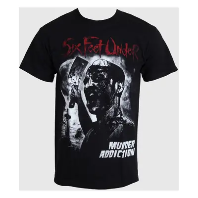 t-shirt men Six Feet UNDER - Murder Addiction - Black - ART WORX