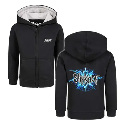 Slipknot Kids Hoodie - Electric Blue - Black/Multicolour - METAL-KIDS