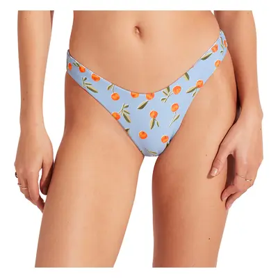 Blue Reversible High Cut Rio Pant